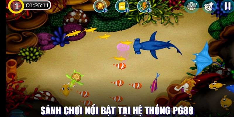 Sảnh game bắn cá PG88 hàng đầu