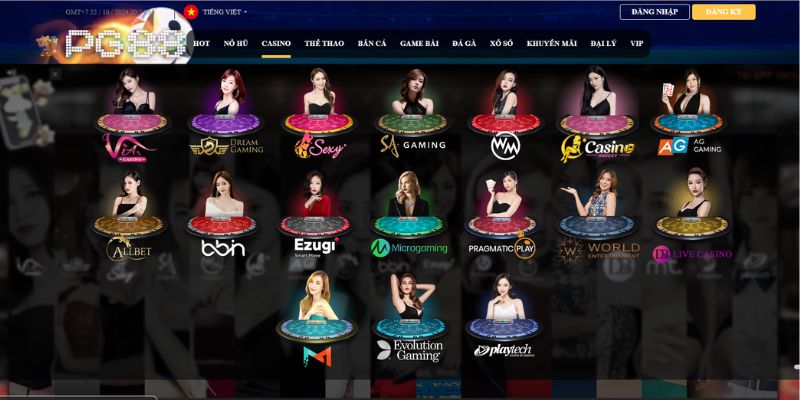 Casino PG88 - sòng bạc online hấp dẫn mọi thời đại