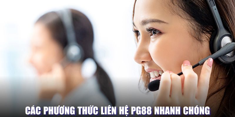 Các phương thức liên lạc với PG88