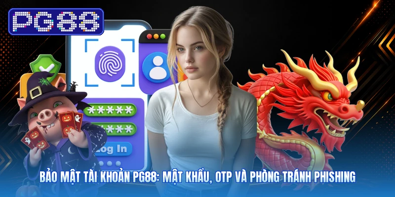 Bảo Mật Tài Khoản PG88: Mật Khẩu, OTP Và Phòng Tránh Phishing