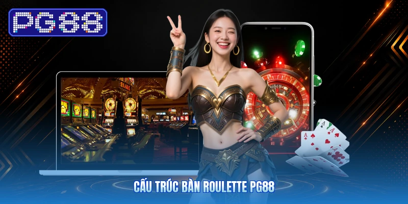 Cấu Trúc Bàn Roulette PG88