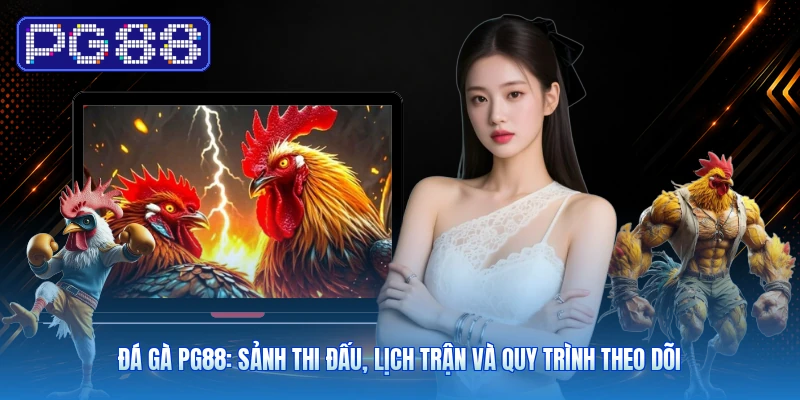 Đá Gà PG88: Sảnh Thi Đấu, Lịch Trận Và Quy Trình Theo Dõi