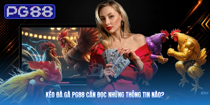 Kèo đá gà PG88 cần đọc những thông tin nào?