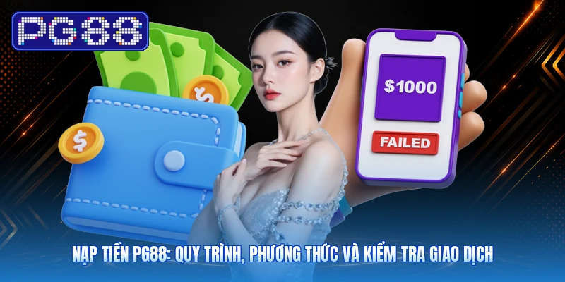 Nạp Tiền PG88: Quy Trình, Phương Thức Và Kiểm Tra Giao Dịch