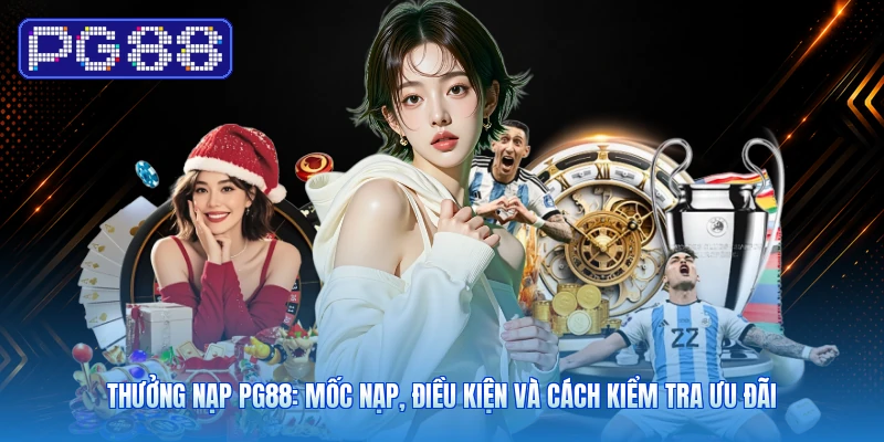 Thưởng Nạp PG88: Mốc Nạp, Điều Kiện Và Cách Kiểm Tra Ưu Đãi