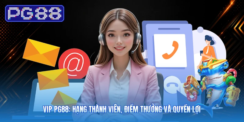 VIP PG88: Hạng Thành Viên, Điểm Thưởng Và Quyền Lợi